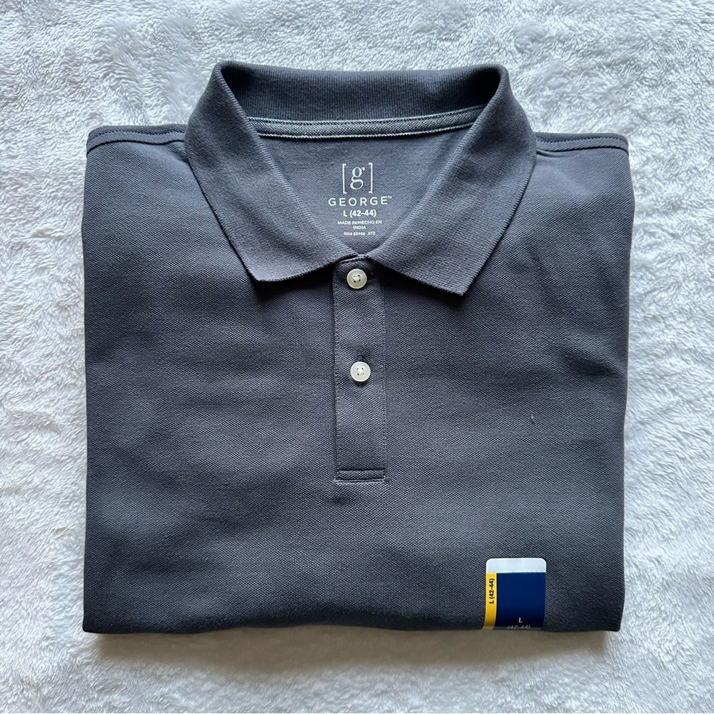 NWT George Piqué Polo